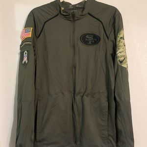Salute to service 49ers Nike pullover